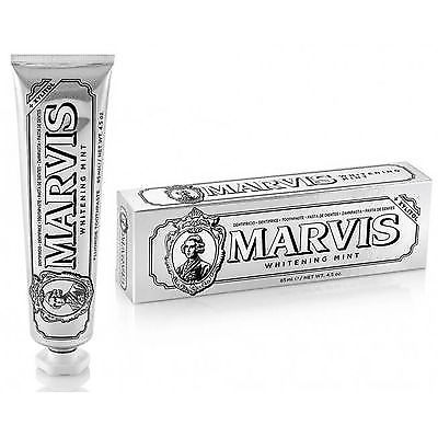Marvis Dentifrice Whitening Mint Blanchissant Gout Menthe 85 Ml Dentifrices
