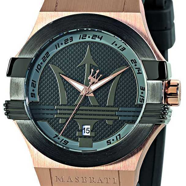 Montre - Maserati - Potenza - Noir - Boîtier En Acier Inoxydable - 42 Mm - 10 Atm