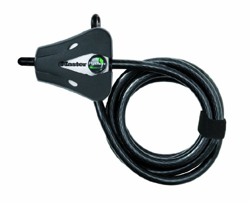 Cable Antivol Ajustable Master Lock - 180m X Ø 8mm - Resistance Superieure Contre Le Crochetage