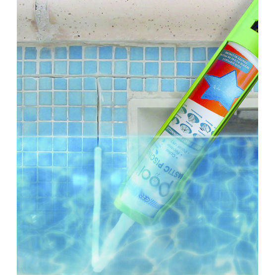 Mastic Pour Piscine De Qualite Professionnelle - 290 Ml - Pool - Geb 374116d