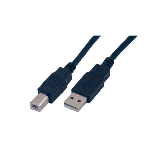 Mcl Cable Usb 20 Type A B Male 2 M Noir