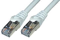 MCL Cordon de brassage RJ45 CAT 5e F/UTP - 3m Gris