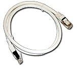 MCL Samar - Cordon de raccordement - RJ-45 (M) pour RJ-45 (M) - 50 cm - CAT 6 - blanc