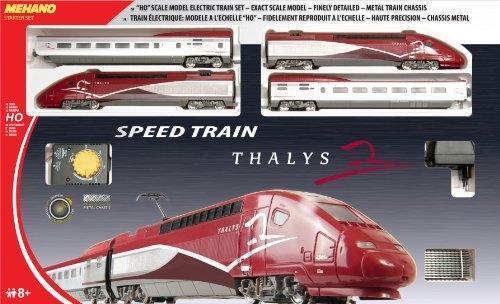 Coffret De Train Electrique Tgv Thalys Mehano Echelle Ho Garcon A Partir De 8 Ans