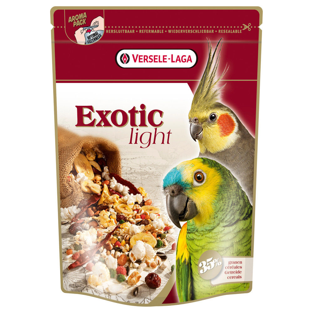 Melange de Graines Exotic Light pour Perroquet - Versele Laga - 750g