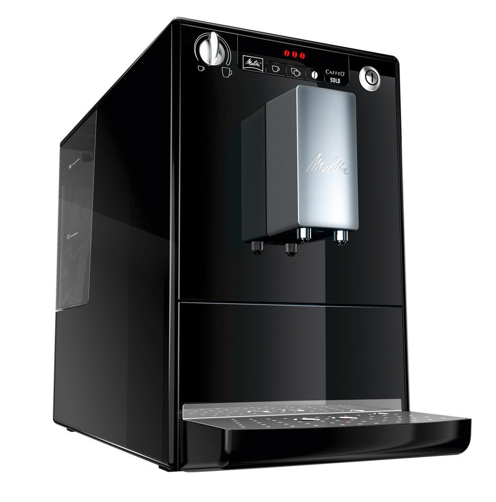 Machine A Cafe Broyeur A Grain - Melitta - Solo - Noir