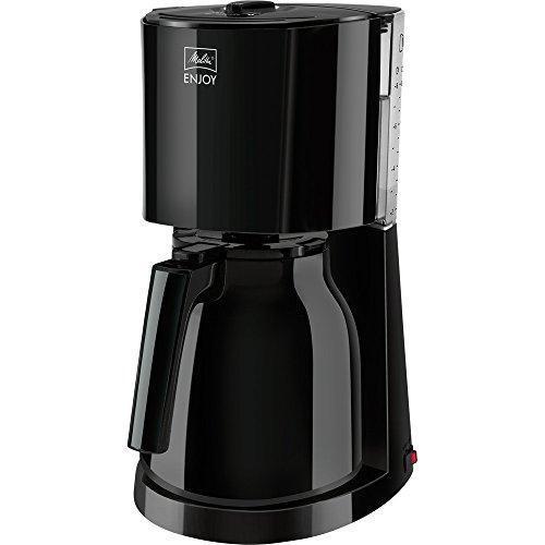 Cafetiere Filtre Melitta Enjoy Ii Therm Noir 1017 06 1000w Aromaselector Systeme Anti Gouttes