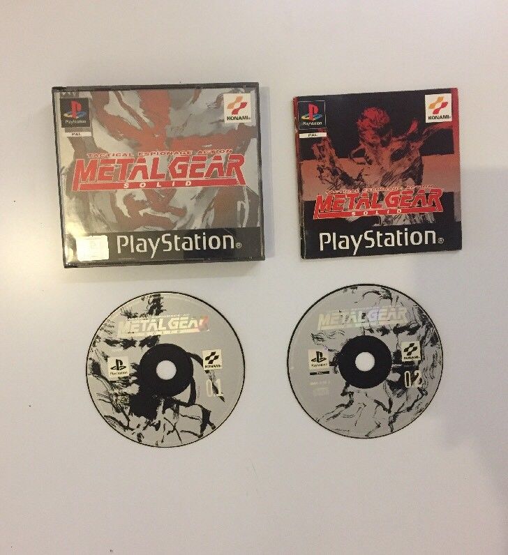 Konami Metal Gear Solid (import Us) Ps1