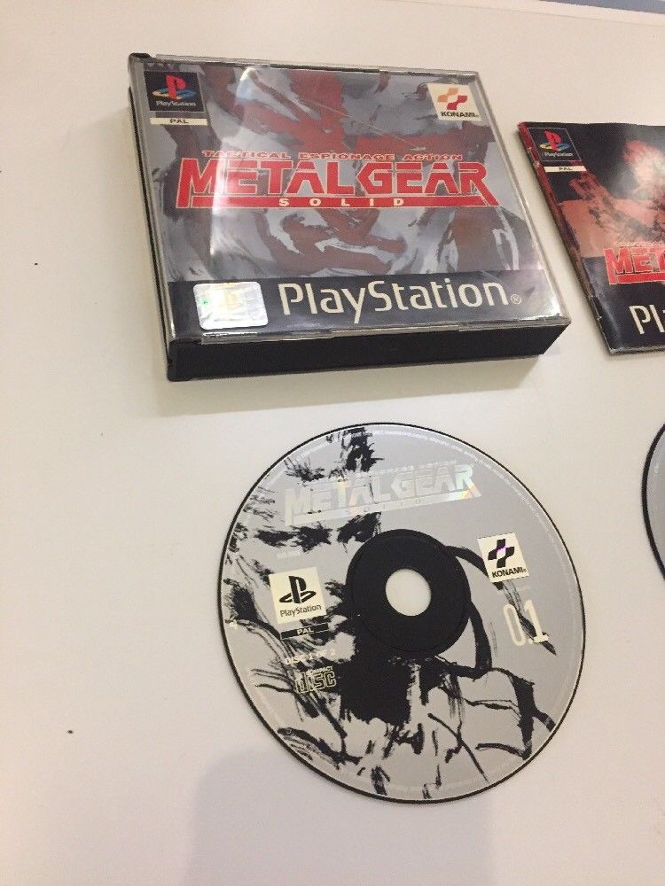 Konami Metal Gear Solid (import Us) Ps1