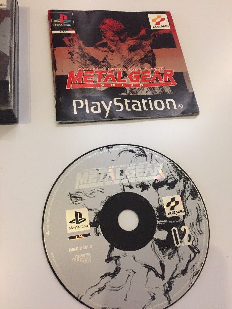 Konami Metal Gear Solid (import Us) Ps1