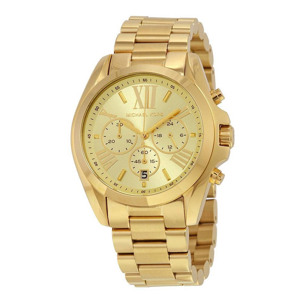 Montre Femme - Michael Kors - Mk5605 Bradshaw - Acier - Dore - Étancheite 5 Atm