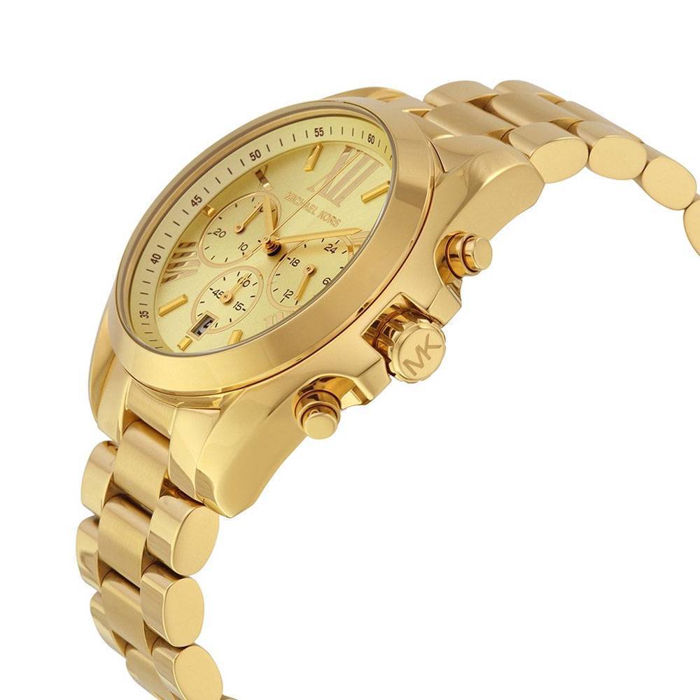 Montre Femme - Michael Kors - Mk5605 Bradshaw - Acier - Dore - Étancheite 5 Atm