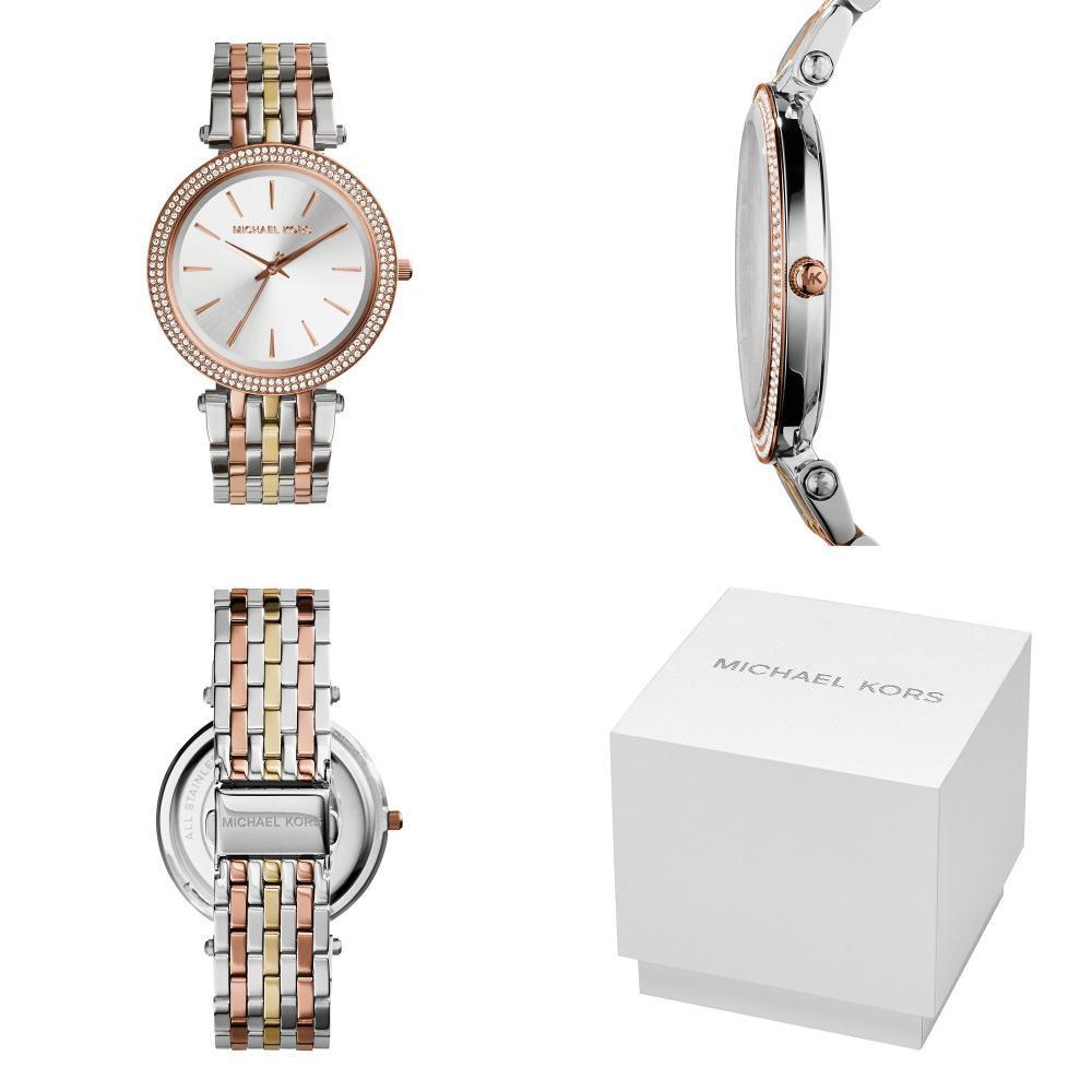 Montre Femme - Michael Kors - Darci Mk3203 - Acier Multicolore - Quartz - Analogique