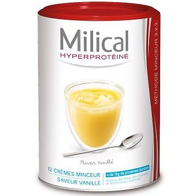 Milical Hyper Proteine Creme Vanille 12 Repas
