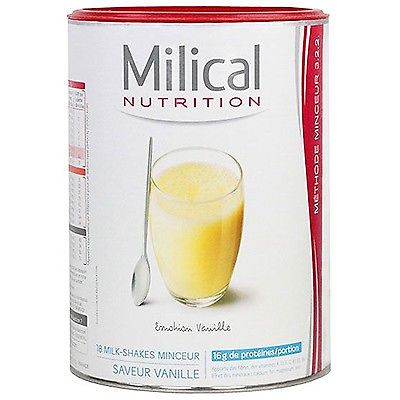 Milical Hyperproteine Milk Shakes Emotion Vanille 18 repas