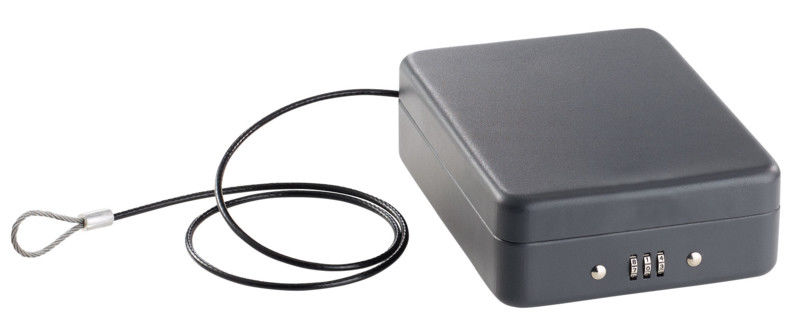 XCASE Mini coffre-fort voyage & voiture avec cable de surete - 1 L