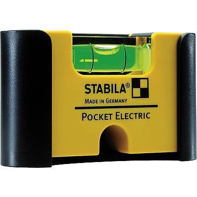 Mini Niveau A Bulle En Plastique Pocket Electric Stabila 18115 Gamme(s) De Mesure 6