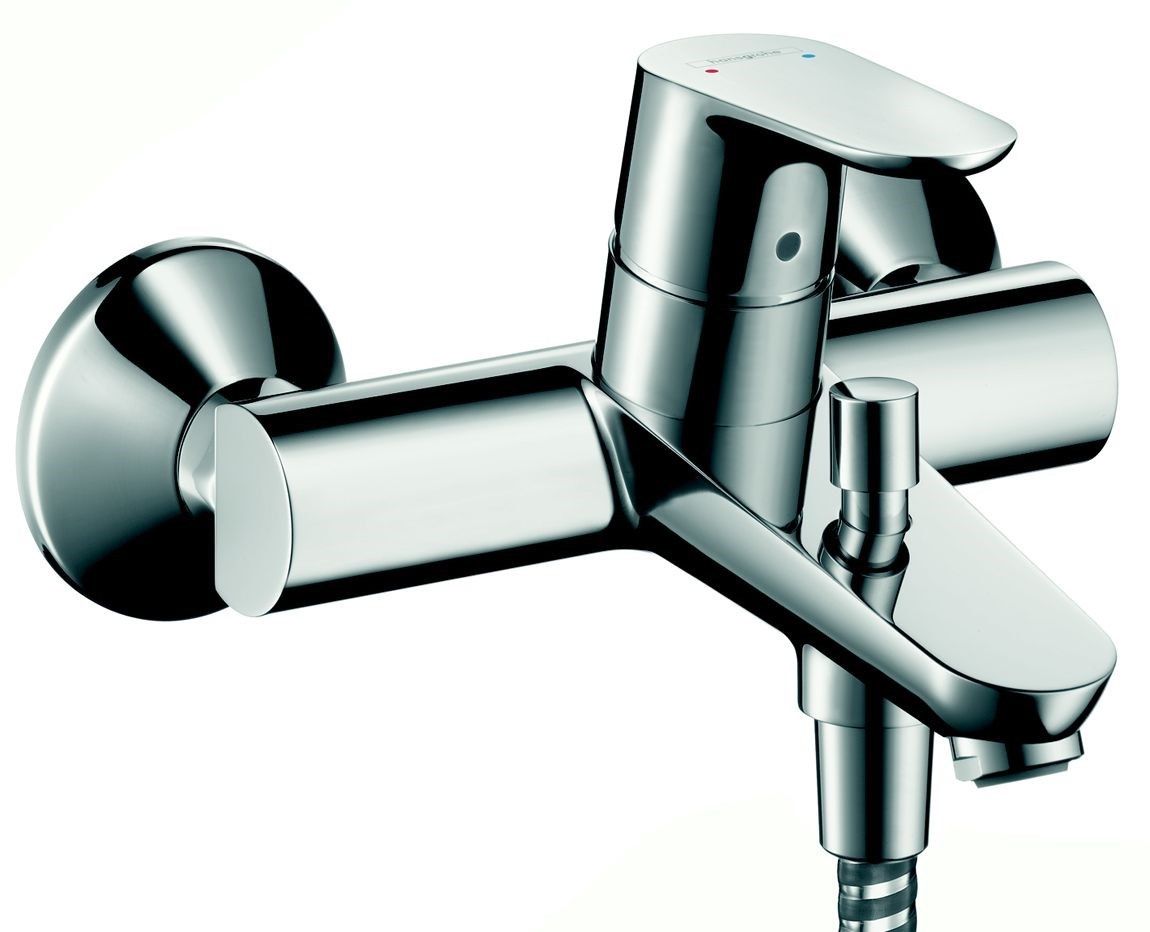 Focus Mitigeur baindouche avec cartouche 2 vitesses chrome HANSGROHE