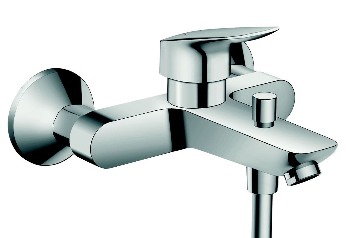 Hansgrohe Logis Mitigeur de bain douche avec clapet anti retour
