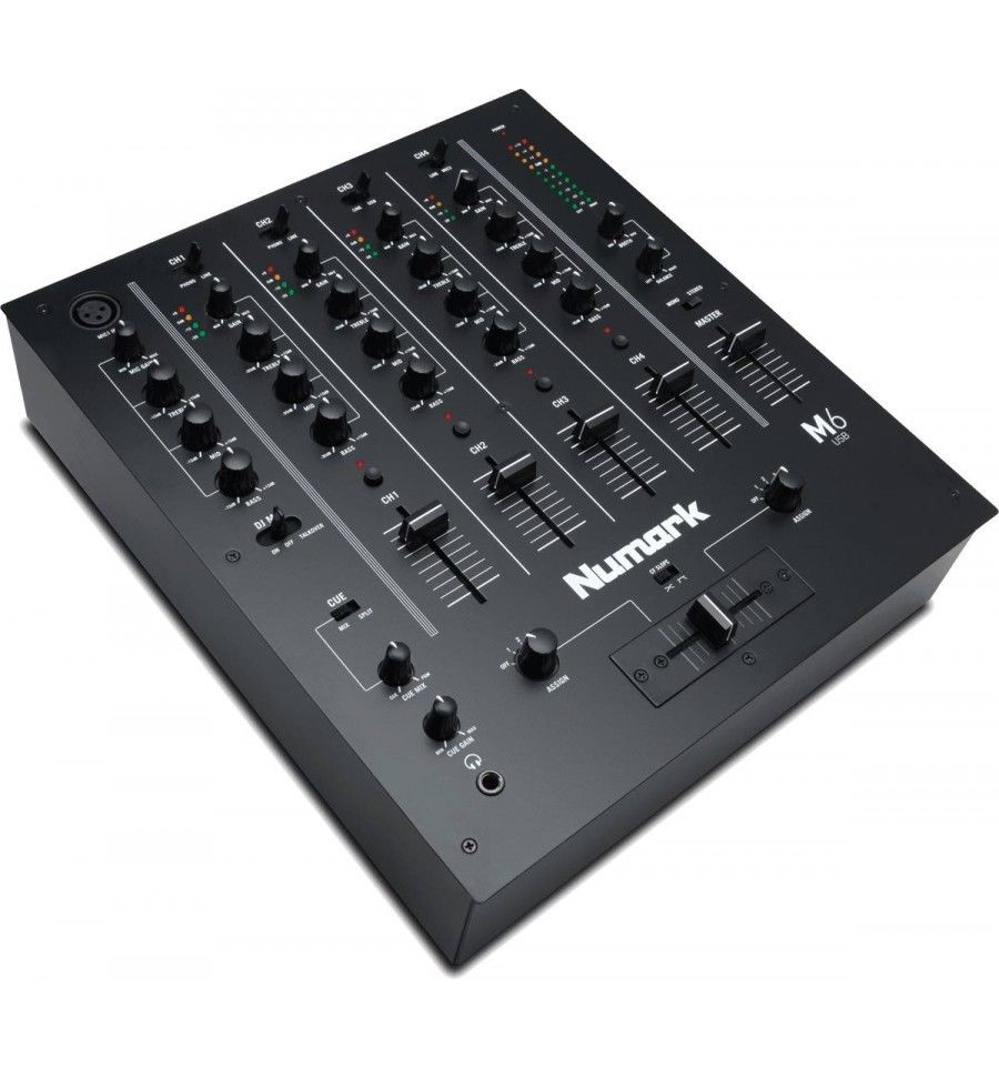 Numark M6USB - mixer dj 4 voies usb
