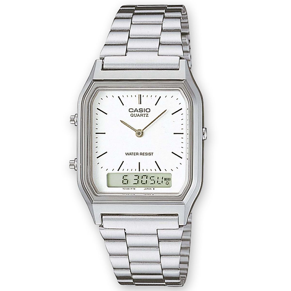 homme Casio Classic Alarm Chronograph Watch AQ-230A-7DMQYES