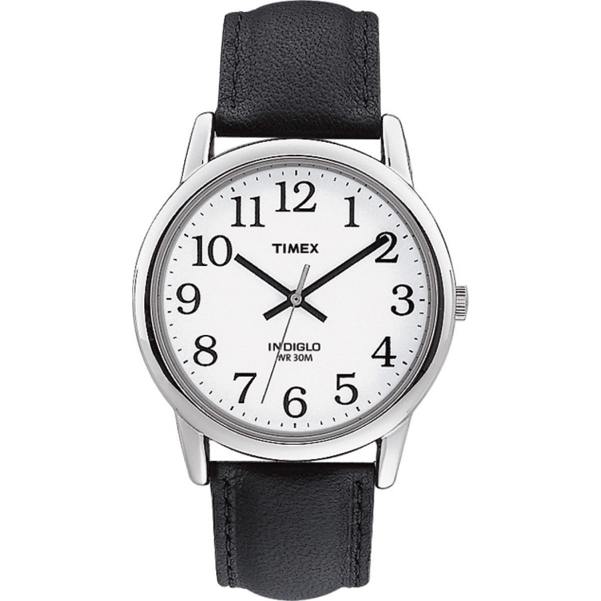 homme Timex Indiglo Easy Reader Watch T20501