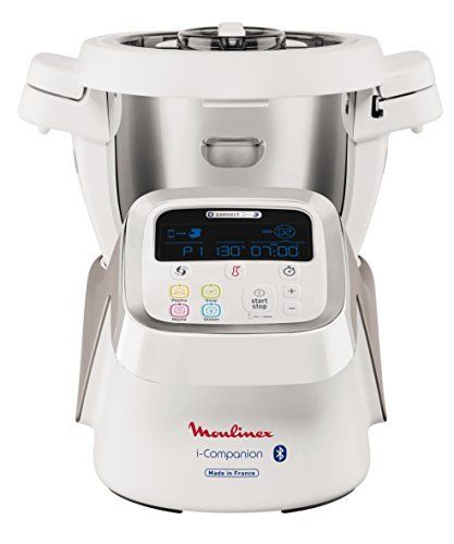 Moulinex Hf900110 I-companion Robot Cuiseur Multifonction Connecte 1550 W 4 Programmes Accessoirise 6 Personnes