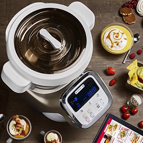 Moulinex Hf900110 I-companion Robot Cuiseur Multifonction Connecte 1550 W 4 Programmes Accessoirise 6 Personnes
