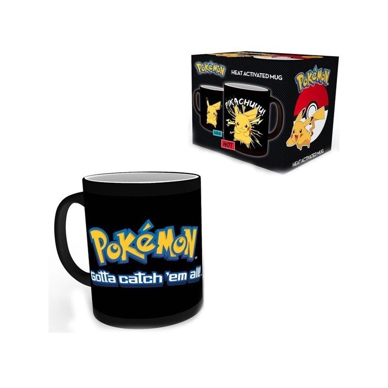 Pokemon Pikachu Mug Thermo Reactif U 