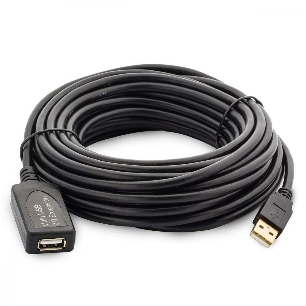 MutecPower 10m Cable de rallonge USB 20 avec amplificateur actif 