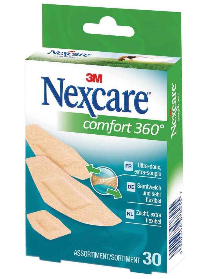 Nexcare Comfort 360 30 Pansements