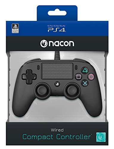 Manette Filaire Nacon Noire Pour Playstation 4