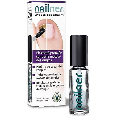 Nailner 2 En 1 Mycose Des Ongles Vernis Pinceau Effet Brillance 5ml