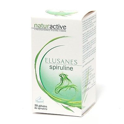 Naturactive Elusanes Spiruline 60 Gelules