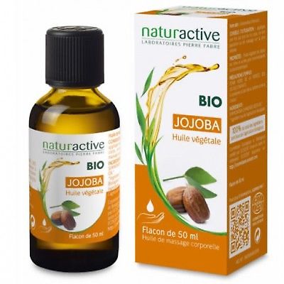 Huile Vegetale - Naturactive - Jojoba - 50ml - Nourrissant - Tous Types De Cheveux