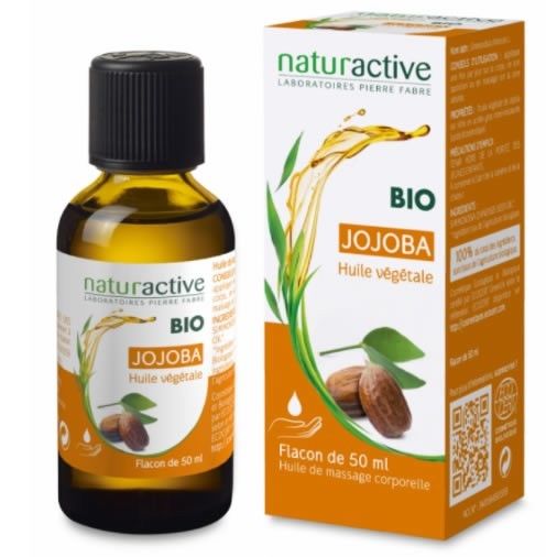 NATURACTIVE HUILE VEGETALE BIO JOJOBA 50ML