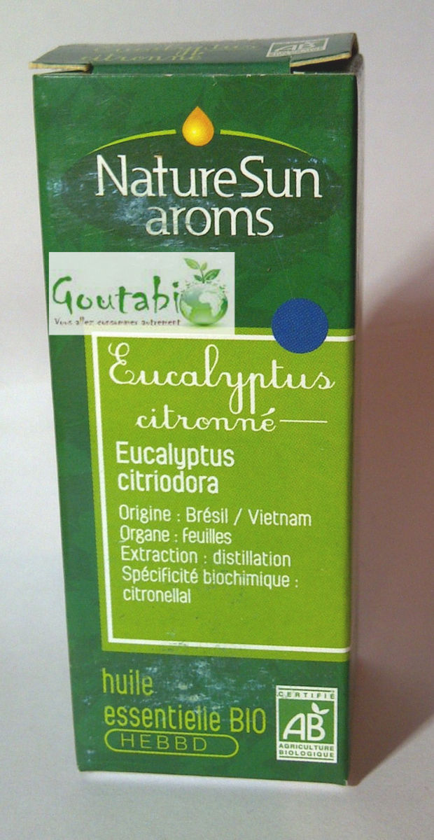 Eucalyptus Citronne Bio