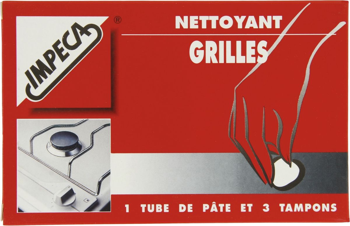 IMPECA NETTOYANT GRILLES ET BRULEURS DE VOTRE CUISINIERE TUBE 50 ML