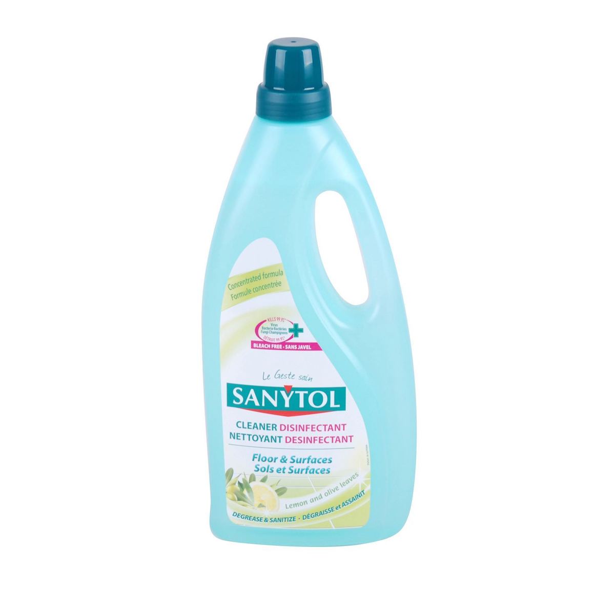 Nettoyant Menager Desinfectant Sols/surfaces Sanytol - La Bouteille De 1 L