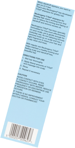 Neutrogena T/gel Shampooing Cheveux Gras 250 Ml