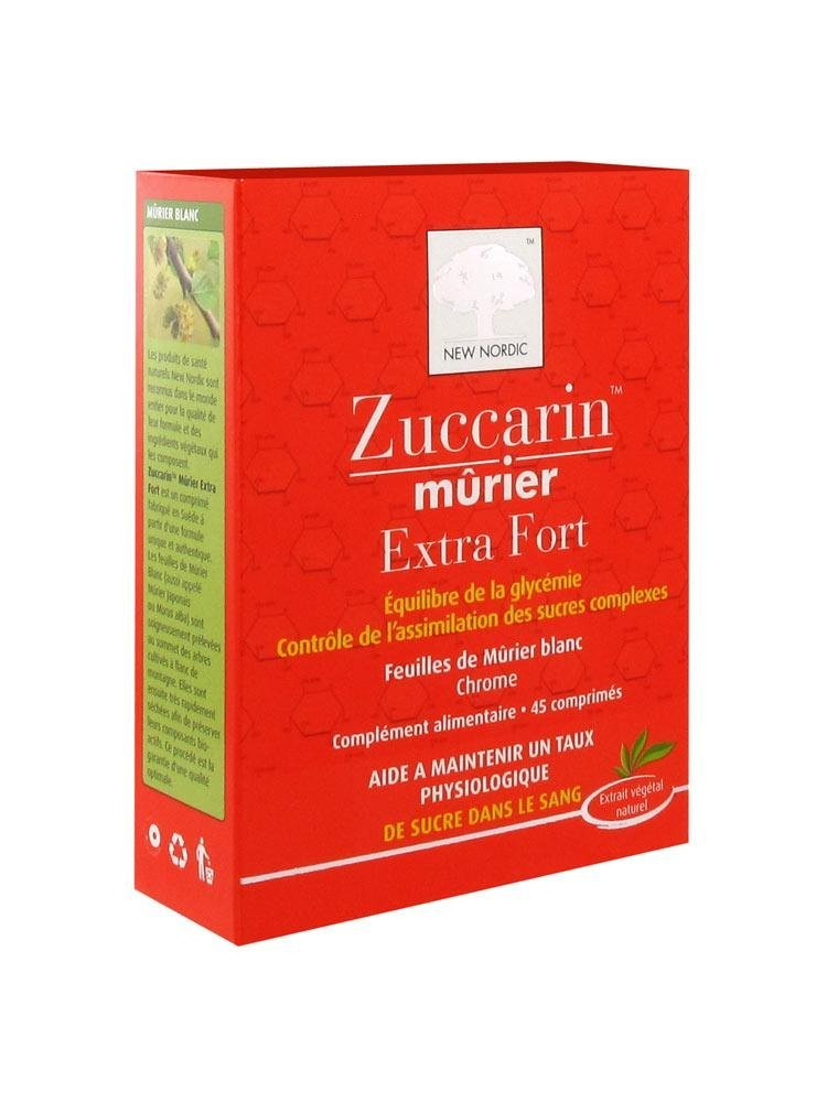 New Nordic Zuccarin (max) Extra Fort 45 Cp - Boîte 45 Comprimes