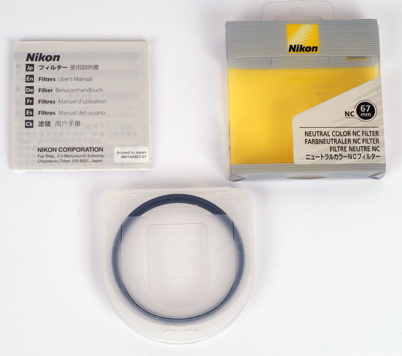 Nikon Filtre De Couleur Neutre 67mm Fta13101