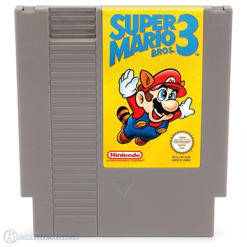 Jeu Video - Nintendo - Super Mario Bros 3 - Aventure - Consoles Retro - Jeu