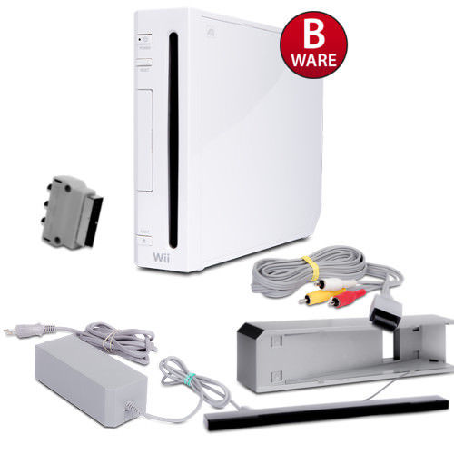 Wii Console Blanc (produit Neuf) 20 + Cable +nunchuk +telecommande + Wii Sports