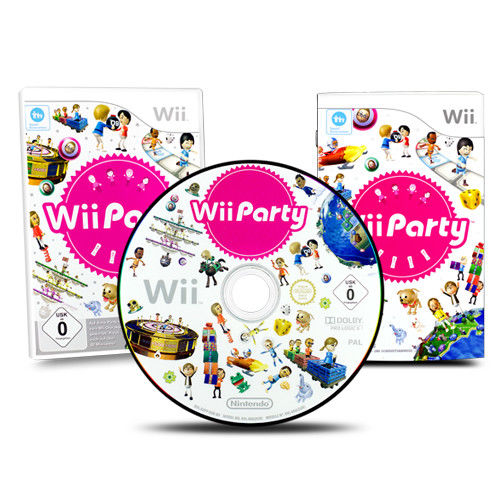 Nintendo Wii Jeu Wii Party Sans Emballage D'origine Sans Manuel Declasse