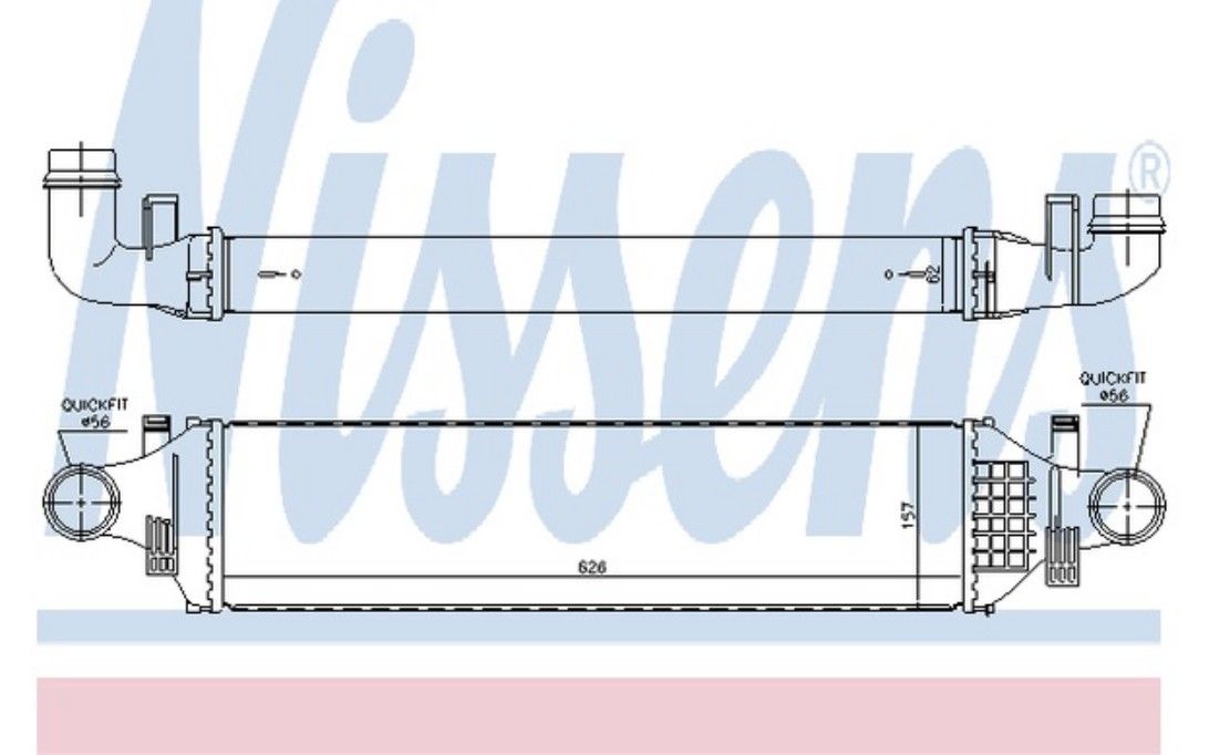 Intercooler Nissens Nis 96335