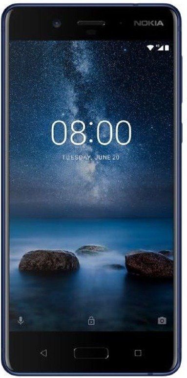 Nokia 8 Smartphone 4g Lte 64 Go Microsdxc Slot Gsm 53 2560 X 1440 Pixels Ips Ram 4 Go 13 Mp Camera Avant De 13 Megapixels