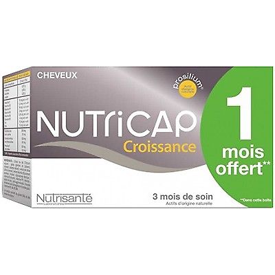 Nutrisante Nutricap Croissance 2 mois + 1 mois Offert