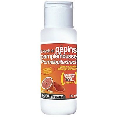 NUTRISANTE EXTRAITS DE PEPINS DE PAMPLEMOUSSE DEFENSES NATURELLES 50 ML