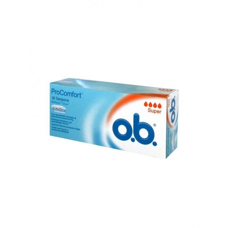 OB ProComfort Super boite de 16 tampons